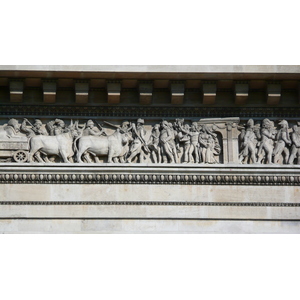 รูปถ่าย ฝรั่งเศส(France) ปารีส(Paris) ประตูชัย(Etoile and Arc de Triomphe) 2007-05 2