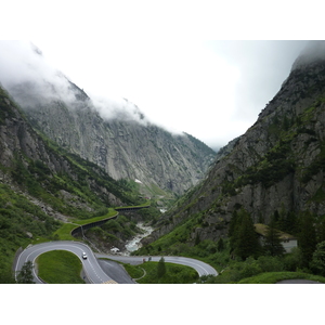 รูปถ่าย สวิสเซอร์แลนด์(Switzerland) ช่องเขากอตธาร์ด(Gotthard Pass) 2009-06 28