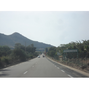 รูปถ่าย ฝรั่งเศส(France) คอร์สิคา(Corsica) ถนนจากลีล-รูสไปกาลวี(Ile Rousse to Calvi Road) 2006-09 2