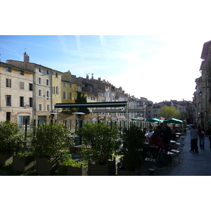 รูปถ่าย ฝรั่งเศส(France) แอ็กซ์-อ็อง-โพรว็องส์(Aix en Provence) ลานฟอรุมเดการ์เดอร์(Forum des Cardeurs) 2008-04 14