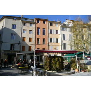 รูปถ่าย ฝรั่งเศส(France) แอ็กซ์-อ็อง-โพรว็องส์(Aix en Provence) ลานฟอรุมเดการ์เดอร์(Forum des Cardeurs) 2008-04 15