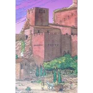 รูปถ่าย ฝรั่งเศส(France) เลส์โบเดอโพรว็องซ์(Baux de Provence) ปราสาทโบเดอโพรว็องส์(Baux de Provence Castle) 2008-04 137