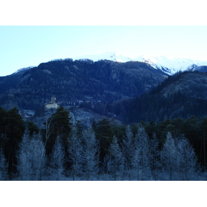 รูปถ่าย สวิสเซอร์แลนด์(Switzerland) ถนนจากคูร์ไปเซนต์มอริตซ์(Chur to St Moritz Road) 2007-01 100