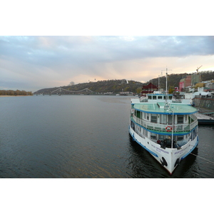 รูปถ่าย ยูเครน(Ukraine) เคียฟ(Kiev) แม่น้ำนีเปอร์(Dnipro river) 2007-11 8