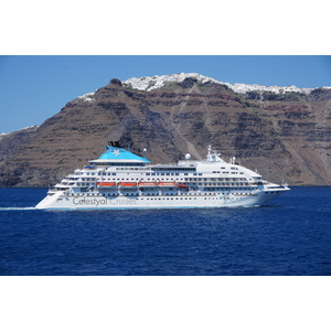 รูปถ่าย กรีก(Greece) ซานโตรินี(Santorini) แอ่งภูเขาไฟซานโตรินี(Santorini caldera) 2016-07 22