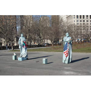 รูปถ่าย สหรัฐอเมริกา(United States) นิวยอร์ก(New York) สวน  แบตเตอรี่(Battery Park) 2006-03 22