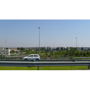 รูปถ่าย อิสราเอล(Israel) จากเทลอาวีฟไปท่าอากาศยานเบนกูเรียน(Tel Aviv to Ben Gurion Airport) 2007-06 36