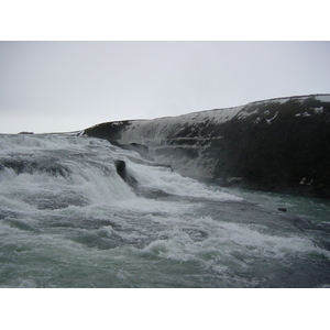 รูปถ่าย ไอซ์แลนด์(Iceland) กูลล์ฟอส(Gullfoss) 2003-03 21
