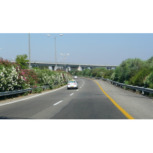 รูปถ่าย อิสราเอล(Israel) จากเทลอาวีฟไปท่าอากาศยานเบนกูเรียน(Tel Aviv to Ben Gurion Airport) 2007-06 20