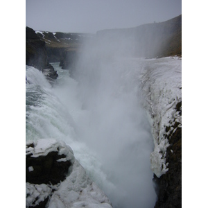 รูปถ่าย ไอซ์แลนด์(Iceland) กูลล์ฟอส(Gullfoss) 2003-03 5