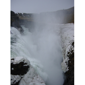 รูปถ่าย ไอซ์แลนด์(Iceland) กูลล์ฟอส(Gullfoss) 2003-03 6