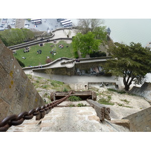 รูปถ่าย ฝรั่งเศส(France) มงแซ็งมีแชล(Mont St Michel) แอบบีมงแซ็งมีแชล(Mont St Michel Abbey) 2010-04 26