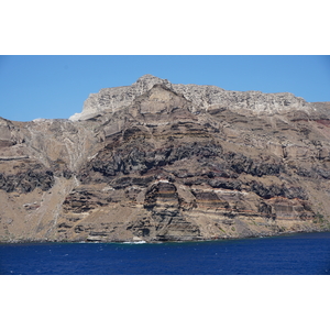 รูปถ่าย กรีก(Greece) ซานโตรินี(Santorini) แอ่งภูเขาไฟซานโตรินี(Santorini caldera) 2016-07 26