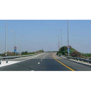 รูปถ่าย อิสราเอล(Israel) จากเทลอาวีฟไปท่าอากาศยานเบนกูเรียน(Tel Aviv to Ben Gurion Airport) 2007-06 29
