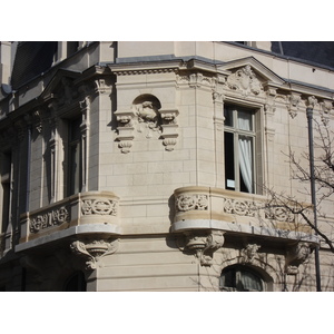 รูปถ่าย ฝรั่งเศส(France) ปารีส(Paris) บูเลอวาร์ด  มาเลแอร์บ(Boulevard Malesherbes) 2006-03 14