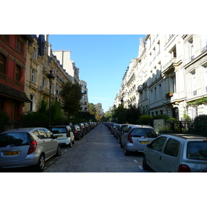 รูปถ่าย ฝรั่งเศส(France) ปารีส(Paris) คุ้มที่ 8(8th Arrondissement) ถนนแร็มบรันต์(Rue Rembrandt) 2007-09 2