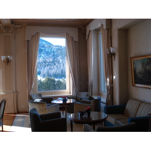 รูปถ่าย สวิสเซอร์แลนด์(Switzerland) ปองเทรซีน่า(Pontresina) โรงแรมแกรนด์โครเนนโฮฟ(Grand Hotel Kronenhof) 2007-01 76