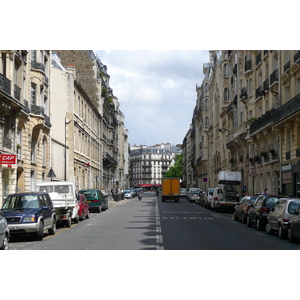 รูปถ่าย ฝรั่งเศส(France) ปารีส(Paris) ถนนอ็องแปร์(Rue Ampere) 2007-06 6