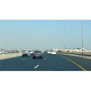 รูปถ่าย อิสราเอล(Israel) จากเทลอาวีฟไปท่าอากาศยานเบนกูเรียน(Tel Aviv to Ben Gurion Airport) 2007-06 24