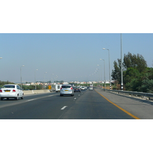 รูปถ่าย อิสราเอล(Israel) จากเทลอาวีฟไปท่าอากาศยานเบนกูเรียน(Tel Aviv to Ben Gurion Airport) 2007-06 69