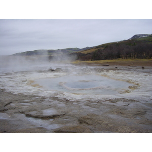รูปถ่าย ไอซ์แลนด์(Iceland) เจซีร์(Geysir) 2003-03 0