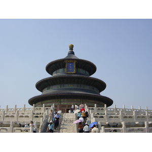 รูปถ่าย จีน(China) ปักกิ่ง(Beijing) วัดแห่งสวรรค์(Temple of Heaven) 2002-05 26