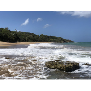 รูปถ่าย กวาเดอลูป(Guadeloupe) หาดกลูญี(Clugny Beach) 2021-02 1