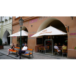 รูปถ่าย สาธารณรัฐเช็ก(Czech Republic) ปราก(Prague) ฮาเวลสกา(Havelska) 2007-07 14
