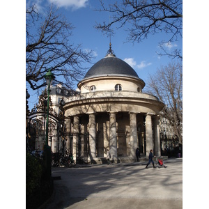 รูปถ่าย ฝรั่งเศส(France) ปารีส(Paris) สวนมงโซ(Monceau Garden) 2006-03 12