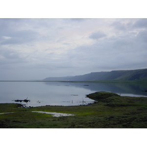 รูปถ่าย ไอซ์แลนด์(Iceland) ถนนหมายเลข 42 ใกล้เซลโวกูร์(Road 42 near Selvogur) 2003-06 9