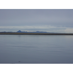 รูปถ่าย ไอซ์แลนด์(Iceland) ถนนหมายเลข 36 จากมอสเฟลส์แบร์ไปทิงเวลลีร์(Road 36 Mosfellbaer to Pingvellir) 2003-03 13