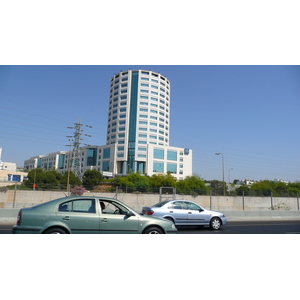 รูปถ่าย อิสราเอล(Israel) จากเทลอาวีฟไปท่าอากาศยานเบนกูเรียน(Tel Aviv to Ben Gurion Airport) 2007-06 23