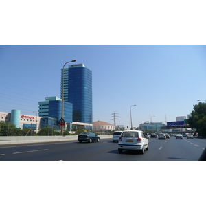 รูปถ่าย อิสราเอล(Israel) จากเทลอาวีฟไปท่าอากาศยานเบนกูเรียน(Tel Aviv to Ben Gurion Airport) 2007-06 42