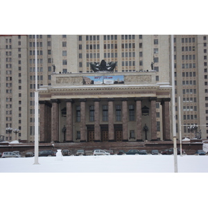 รูปถ่าย รัสเซีย(Russia) มอสโก(Moscow) มหาวิทยาลัยแห่งรัฐมอสโก(Moscow State University) 2006-03 16