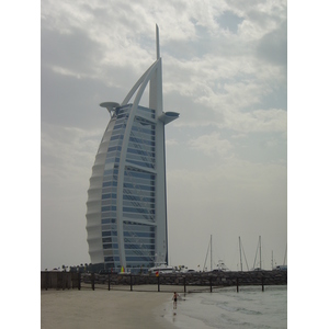 รูปถ่าย สหรัฐอาหรับเอมิเรตส์(United Arab Emirates) ดูไบ(Dubai) หาดจุมัยเราะห์(Jumeirah Beach) 2005-03 14