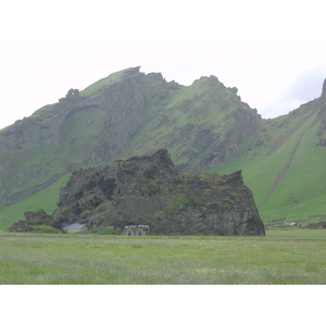 รูปถ่าย ไอซ์แลนด์(Iceland) ถนนหมายเลข 1 จากวีกไปสโกการ์(Road 1 vik to skogar) 2003-06 5