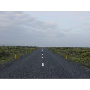 รูปถ่าย ไอซ์แลนด์(Iceland) ถนนหมายเลข 1 จากโยกุลซาร์เลานไปวีก(Road 1 Jokulsarlon to vik) 2003-06 38