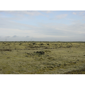 รูปถ่าย ไอซ์แลนด์(Iceland) ถนนหมายเลข 1 จากโยกุลซาร์เลานไปวีก(Road 1 Jokulsarlon to vik) 2003-06 21