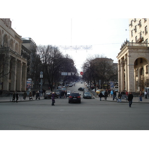 รูปถ่าย ยูเครน(Ukraine) เคียฟ(Kiev) ถนนเครชชาตือค(Kreschatyk Street) 2007-03 13