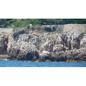 รูปถ่าย ฝรั่งเศส(France) แหลมอ็องตีบ(Cap d'Antibes) อ่าวลาการูป(Anse de la garoupe) 2007-07 8