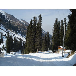 รูปถ่าย คาซัคสถาน(Kazakhstan) ซิมบูแลค(Shymbulak) 2007-03 39