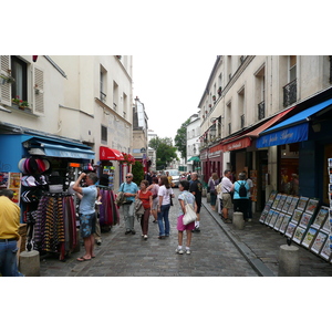 รูปถ่าย ฝรั่งเศส(France) ปารีส(Paris) มังท์มาร์เทรอ(Montmartre) 2007-06 11