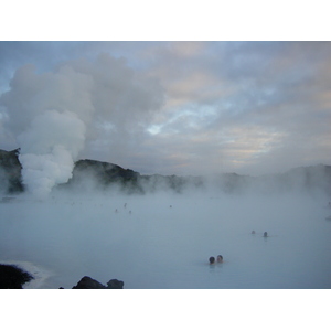รูปถ่าย ไอซ์แลนด์(Iceland) บลูลากูน(Blue Lagoon) 2003-03 9