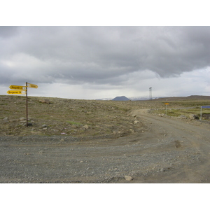 รูปถ่าย ไอซ์แลนด์(Iceland) ถนนหมายเลข 36, 52 และ 50(road 36, 52 and 50) 2003-06 2