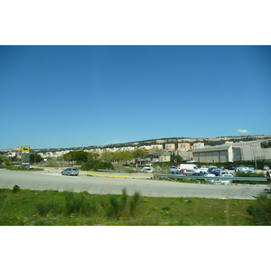 รูปถ่าย ฝรั่งเศส(France) โพรว็องส์(Provence) ถนนจากแอ็กซ์ไปมูรีแยส(Aix to Mouries road) 2008-04 4