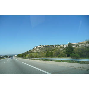 รูปถ่าย ฝรั่งเศส(France) โพรว็องส์(Provence) ถนนจากแอ็กซ์ไปมูรีแยส(Aix to Mouries road) 2008-04 10