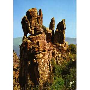 รูปถ่าย ฝรั่งเศส(France) คอร์สิคา(Corsica) โปสการ์ดเก่า(Old Postcards) 1900-01 66