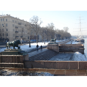 รูปถ่าย รัสเซีย(Russia) เซนต์ปีเตอร์สเบิร์ก(St Petersburg) เนวา(Neva) 2006-03 14