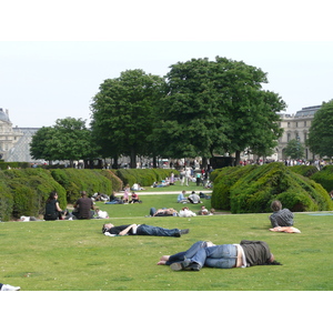 รูปถ่าย ฝรั่งเศส(France) ปารีส(Paris) สวนการูแซลแห่งลูฟวร์(Louvre Carrousel Garden) 2007-05 55