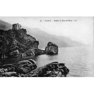 รูปถ่าย ฝรั่งเศส(France) คอร์สิคา(Corsica) โปสการ์ดเก่า(Old Postcards) 1900-01 244